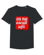 Nu Sefa Tricou mânecă scurtă guler larg Bărbat Skater