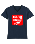 Nu Sefu Tricou mânecă scurtă guler V Bărbat Presenter