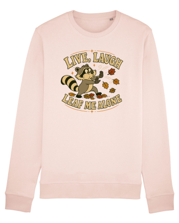 Live, Laugh, Leaf Me Alone Candy Pink