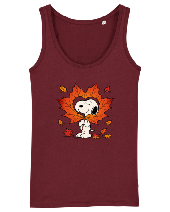 Autumn Happiness Burgundy
