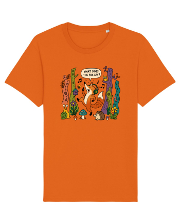 What Does the Fox Say? Bright Orange
