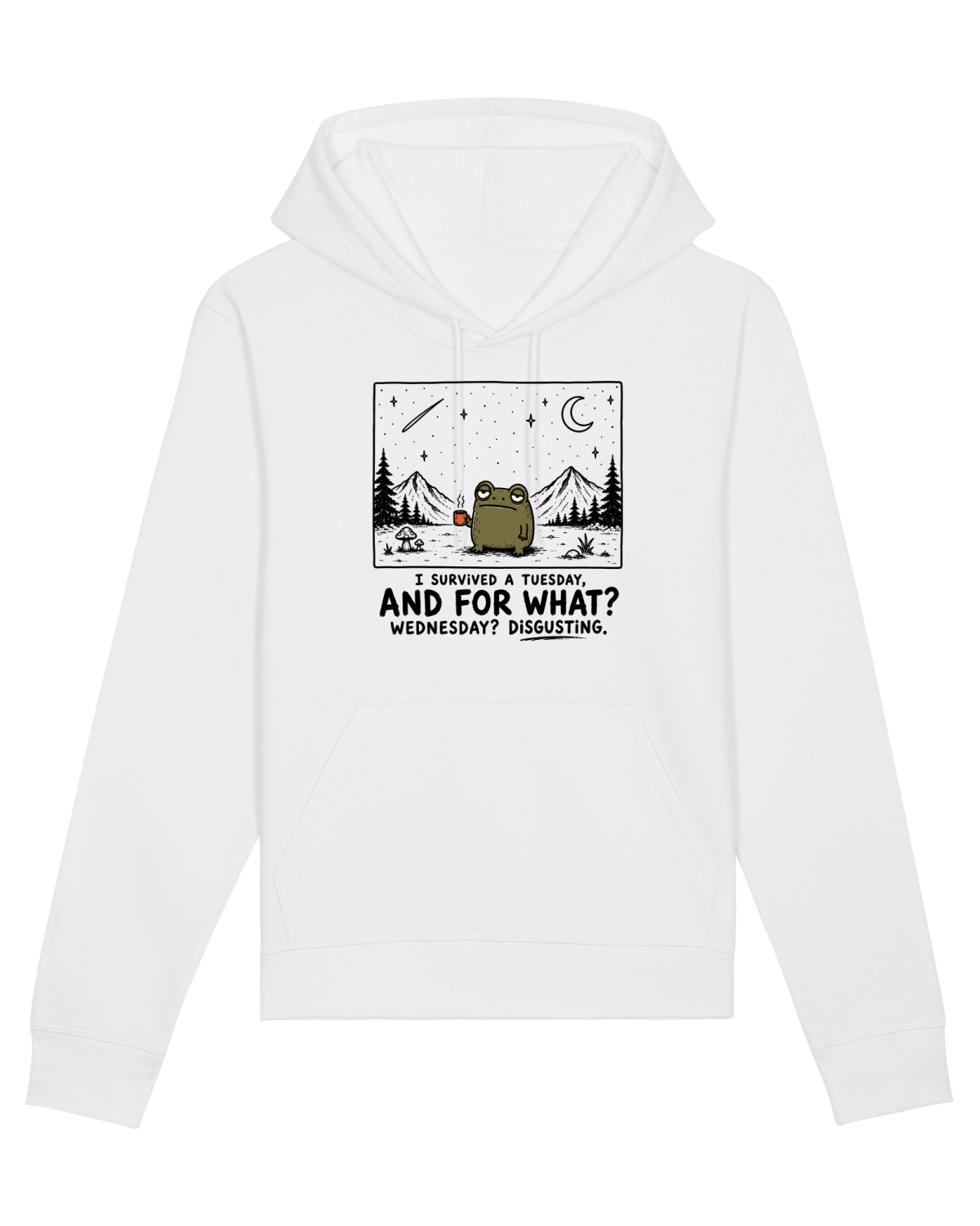Hanorac Unisex Drummer White