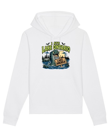 I Ate Lake Ontario Halloween Lake Monsters Funny White