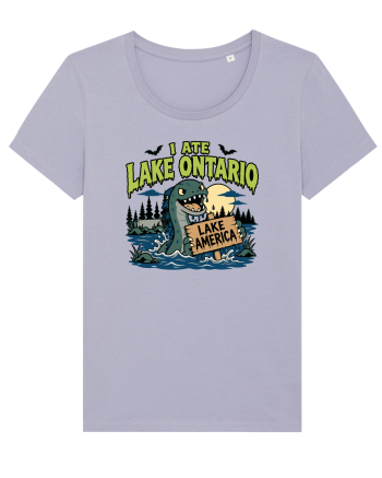 I Ate Lake Ontario Halloween Lake Monsters Funny Lavender