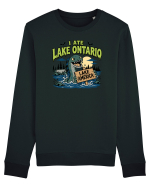 I Ate Lake Ontario Halloween Lake Monsters Funny Bluză mânecă lungă Unisex Rise