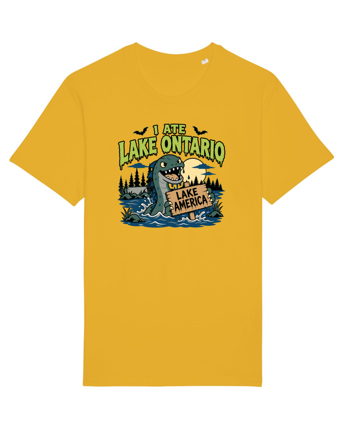 Tricou mânecă scurtă Unisex Rocker Spectra Yellow
