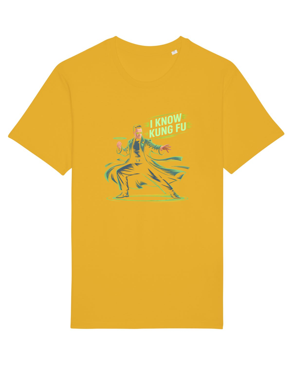 Tricou mânecă scurtă Unisex Rocker Spectra Yellow