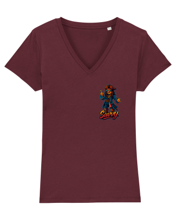 SAVVY - Jack - Pirates - lateral  Burgundy