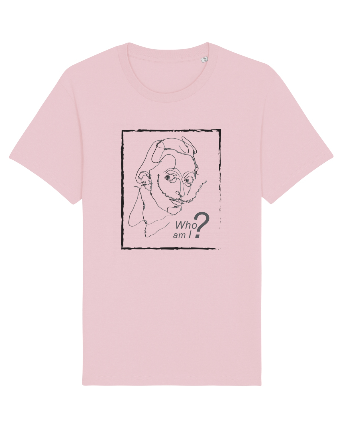 Tricou mânecă scurtă Unisex Rocker Cotton Pink