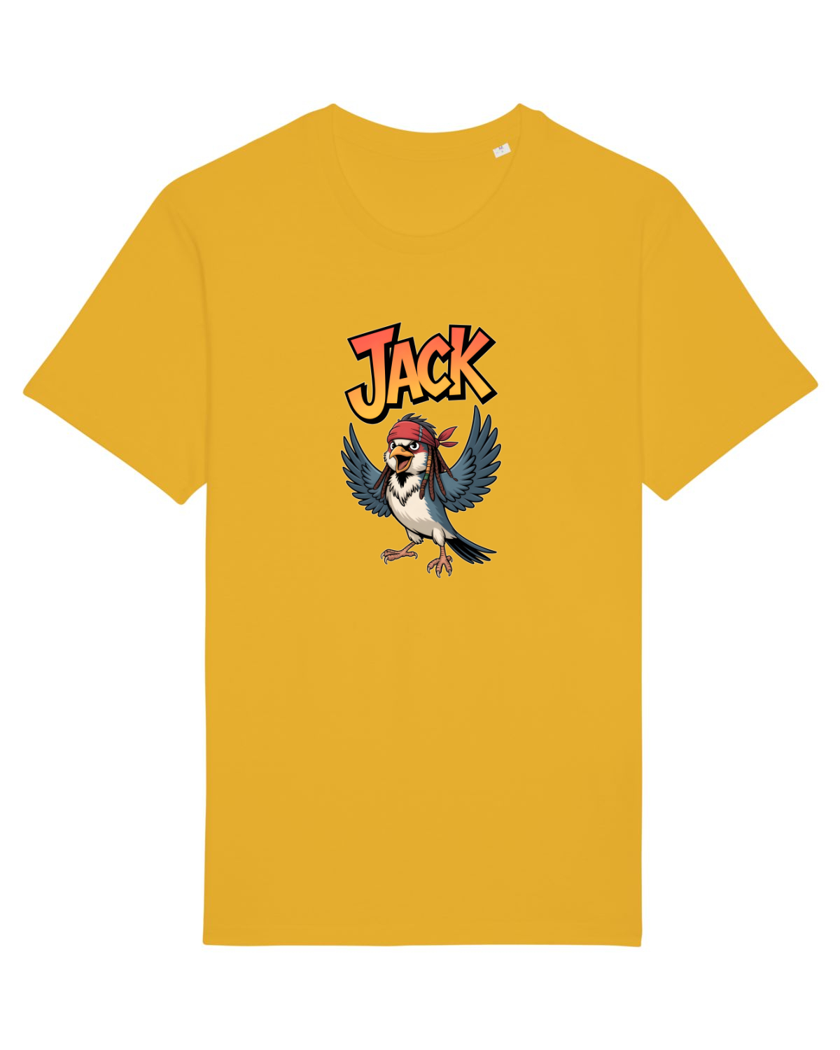 Tricou mânecă scurtă Unisex Rocker Spectra Yellow