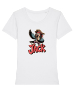 VRABIE - SPARROW Jack - Pirates 3 Tricou mânecă scurtă guler larg fitted Damă Expresser