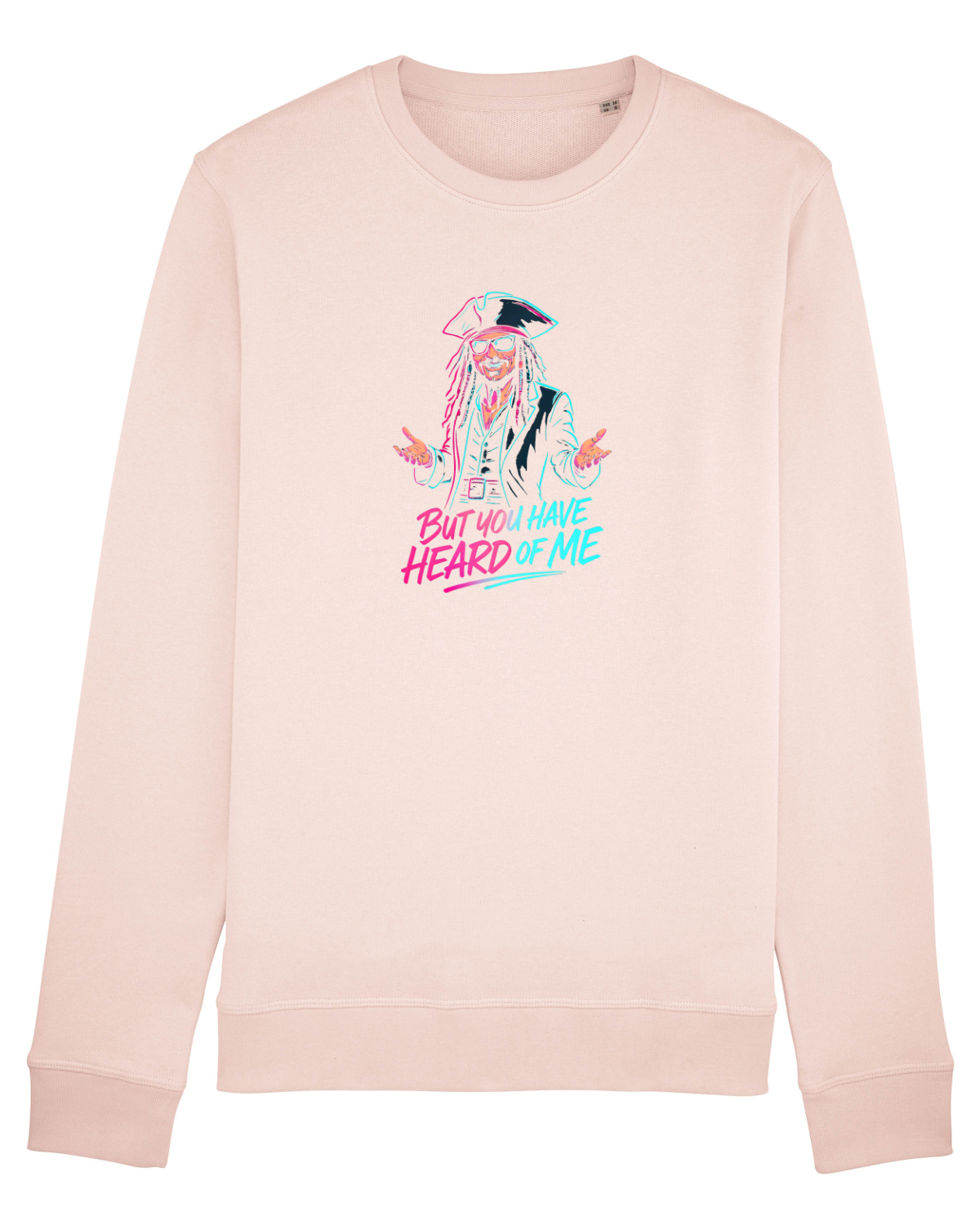 Bluză mânecă lungă Unisex Rise Candy Pink