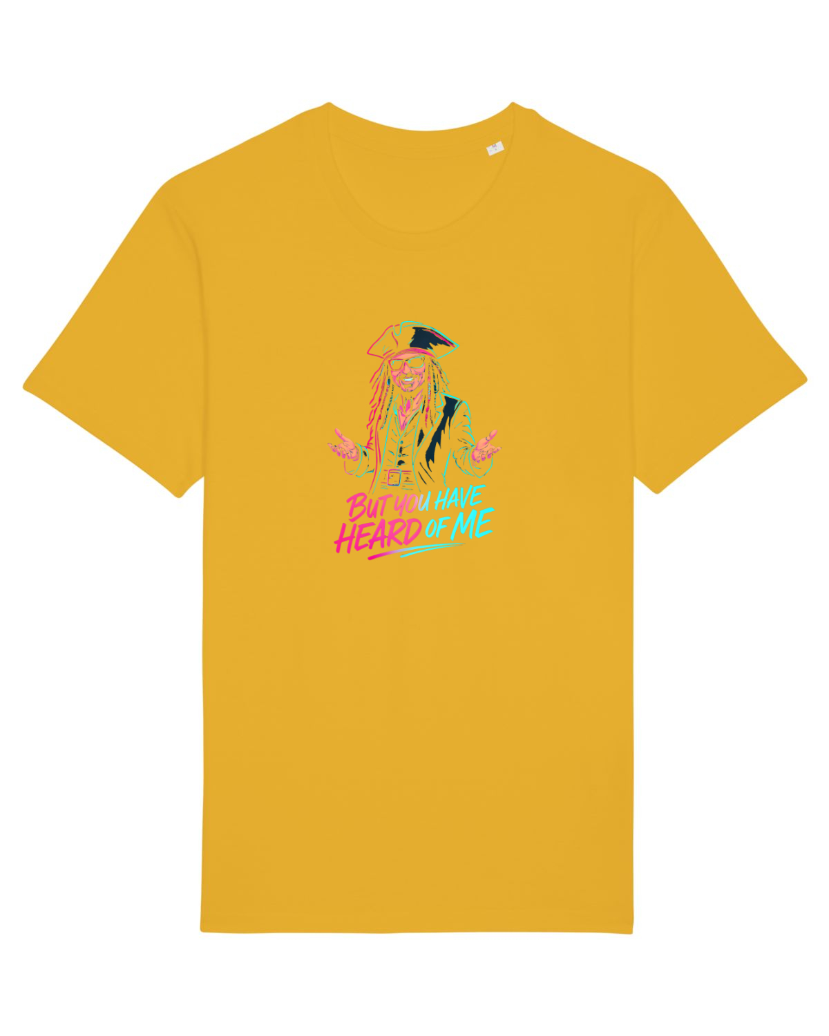 Tricou mânecă scurtă Unisex Rocker Spectra Yellow