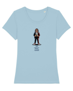 SAY  WHAT AGAIN Vincent Tricou mânecă scurtă guler larg fitted Damă Expresser