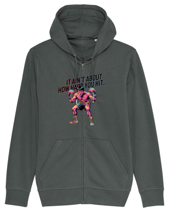 NOT ABOUT  HITTING HARD - NU E DESPRE CAT DE TARE DAI CU PUMNUL Rocky Anthracite