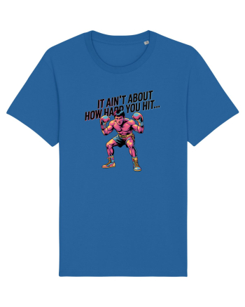 NOT ABOUT  HITTING HARD - NU E DESPRE CAT DE TARE DAI CU PUMNUL Rocky Royal Blue