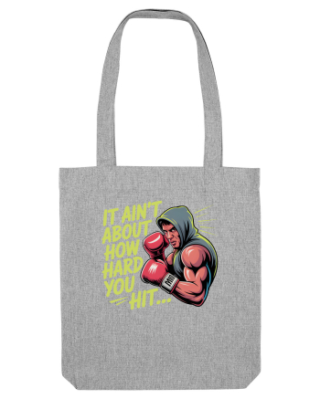 NOT ABOUT  HITTING HARD - NU E DESPRE CAT DE TARE DAI CU PUMNUL Rocky 2 Heather Grey