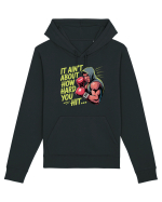 NOT ABOUT  HITTING HARD - NU E DESPRE CAT DE TARE DAI CU PUMNUL Rocky 2 Hanorac Unisex Drummer