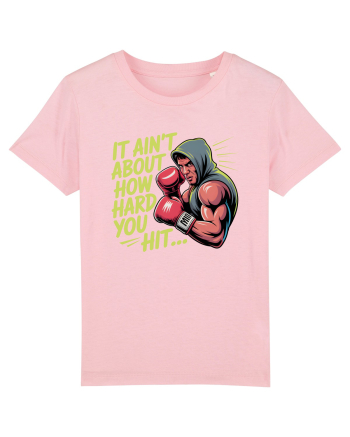 NOT ABOUT  HITTING HARD - NU E DESPRE CAT DE TARE DAI CU PUMNUL Rocky 2 Cotton Pink