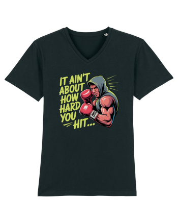 NOT ABOUT  HITTING HARD - NU E DESPRE CAT DE TARE DAI CU PUMNUL Rocky 2 Black