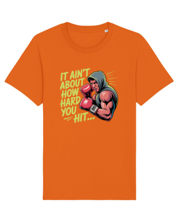 NOT ABOUT  HITTING HARD - NU E DESPRE CAT DE TARE DAI CU PUMNUL Rocky 2 Bright Orange