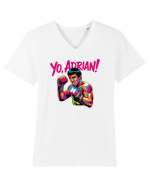 YO, ADRIAN Rocky  Tricou mânecă scurtă guler V Bărbat Presenter
