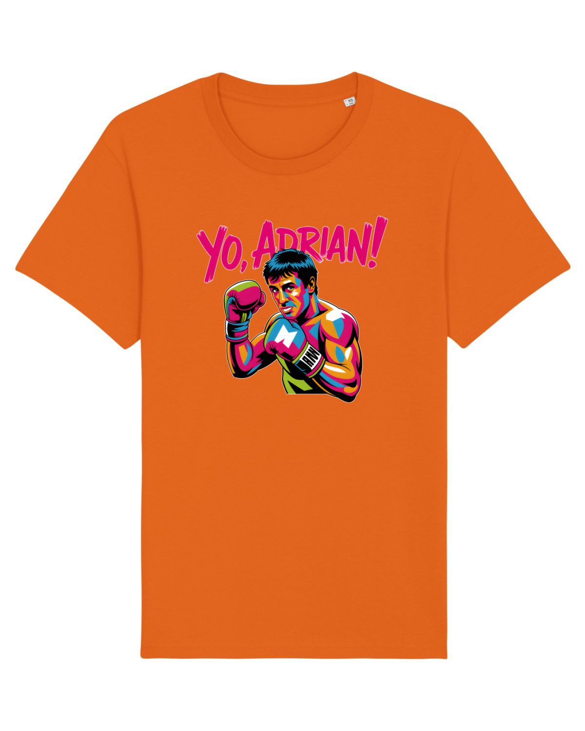 Tricou mânecă scurtă Unisex Rocker Bright Orange