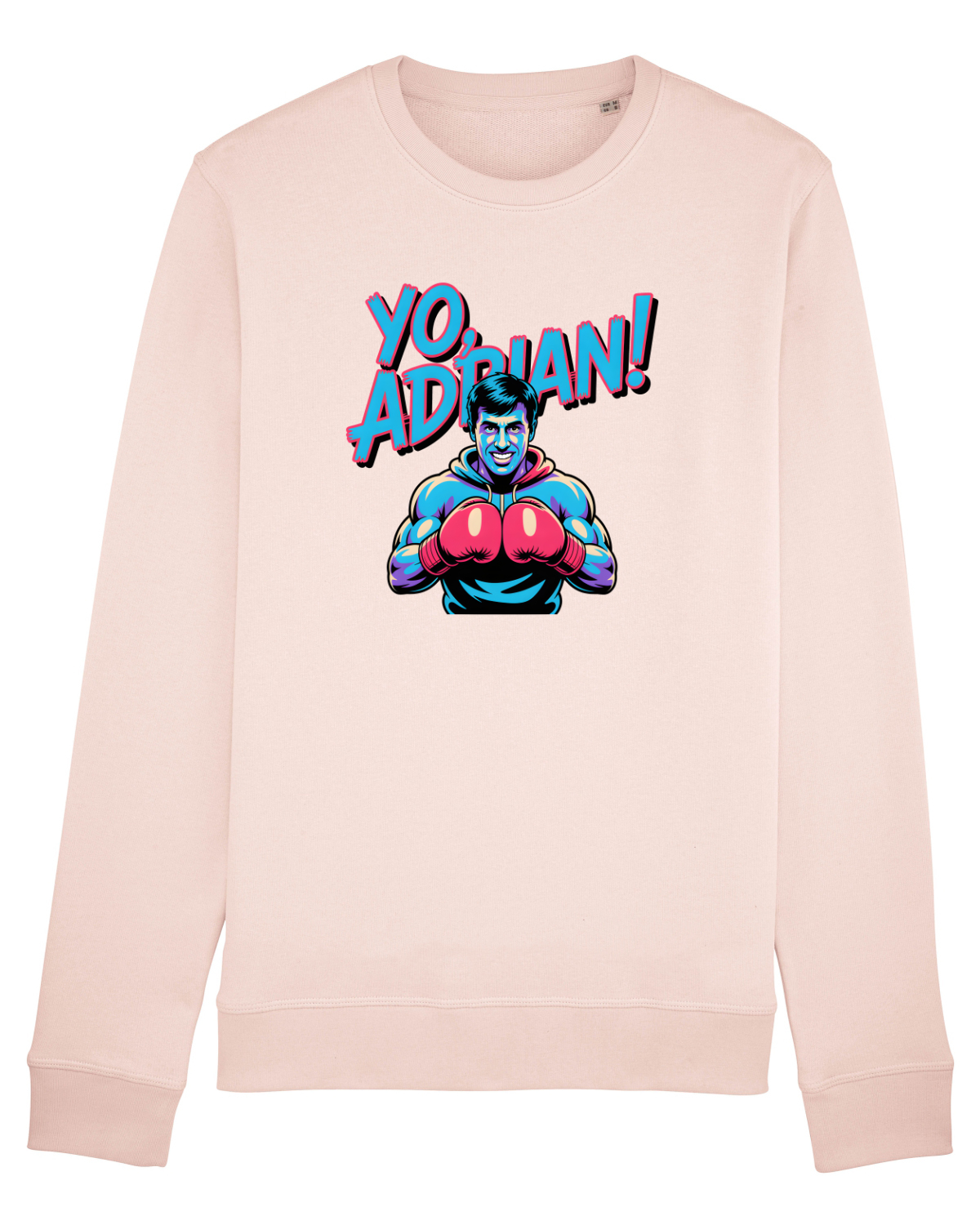 Bluză mânecă lungă Unisex Rise Candy Pink