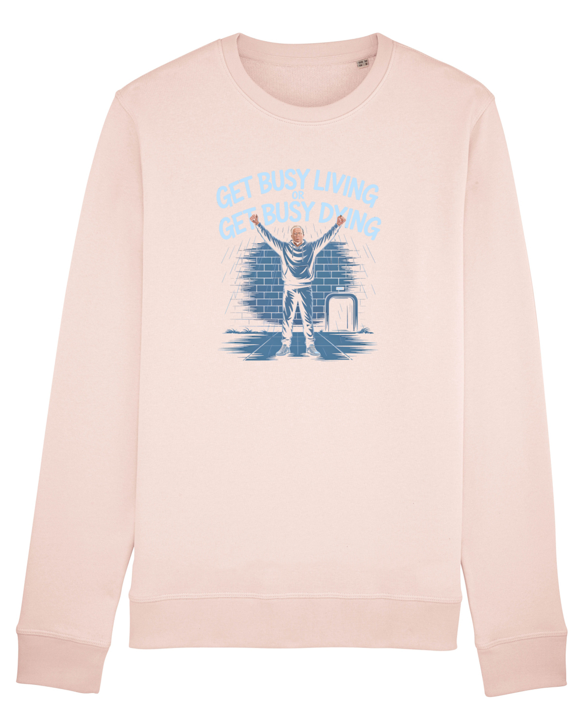 Bluză mânecă lungă Unisex Rise Candy Pink