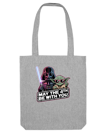 MAY THE 4TH BE WITH YOU  - Vader Heather Grey