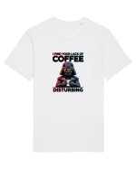 I FIND YOUR LACK OF COFFEE DISTURBING - Vader Tricou mânecă scurtă Unisex Rocker