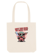 MAY THE COOL (not the Force) BE WITH YOU - Yoda Sacoșă textilă