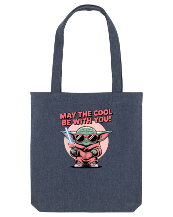 MAY THE COOL (not the Force) BE WITH YOU - Yoda Midnight Blue