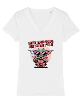 MAY THE COOL (not the Force) BE WITH YOU - Yoda White