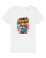 MAY THE SNACKS (not the Force) BE WITH YOU - Yoda Lenes & Popcorn Tricou mânecă scurtă  Copii Mini Creator