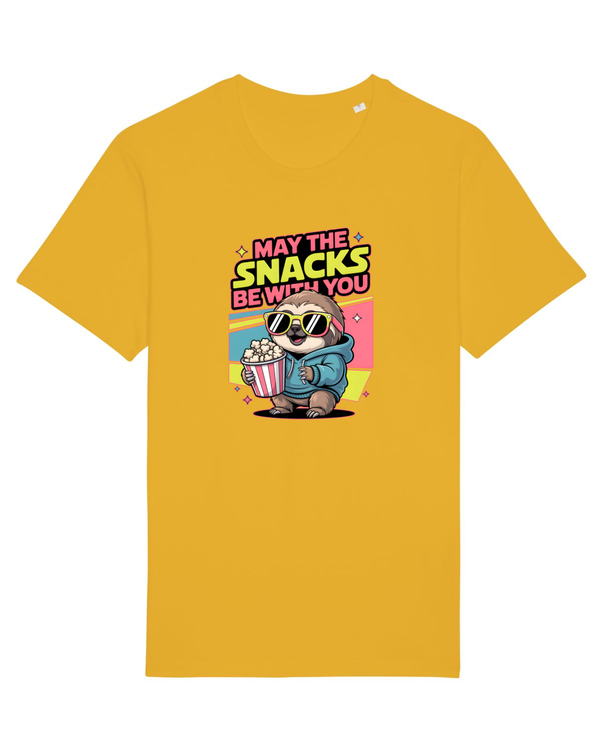 Tricou mânecă scurtă Unisex Rocker Spectra Yellow