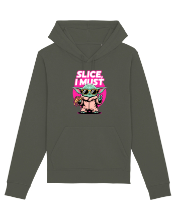 SLICE, I MUST- Yoda & Pizza Khaki