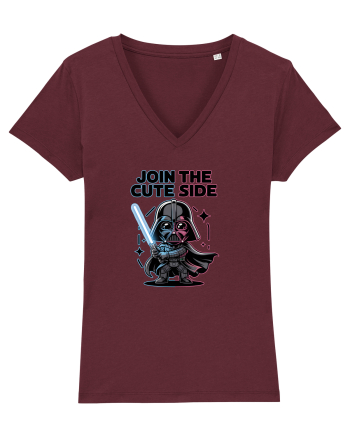 JOIN THE CUTE SIDE - Vader dragalas Burgundy