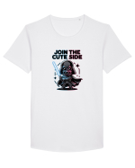 JOIN THE CUTE SIDE - Vader dragalas Tricou mânecă scurtă guler larg Bărbat Skater