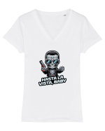 HASTA LA VISTA, BABY Tricou mânecă scurtă guler V Damă Evoker