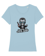 HASTA LA VISTA, BABY Tricou mânecă scurtă guler larg fitted Damă Expresser