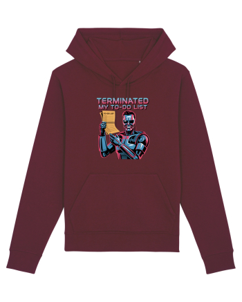 TERMINATED MY TO - DO LIST Burgundy