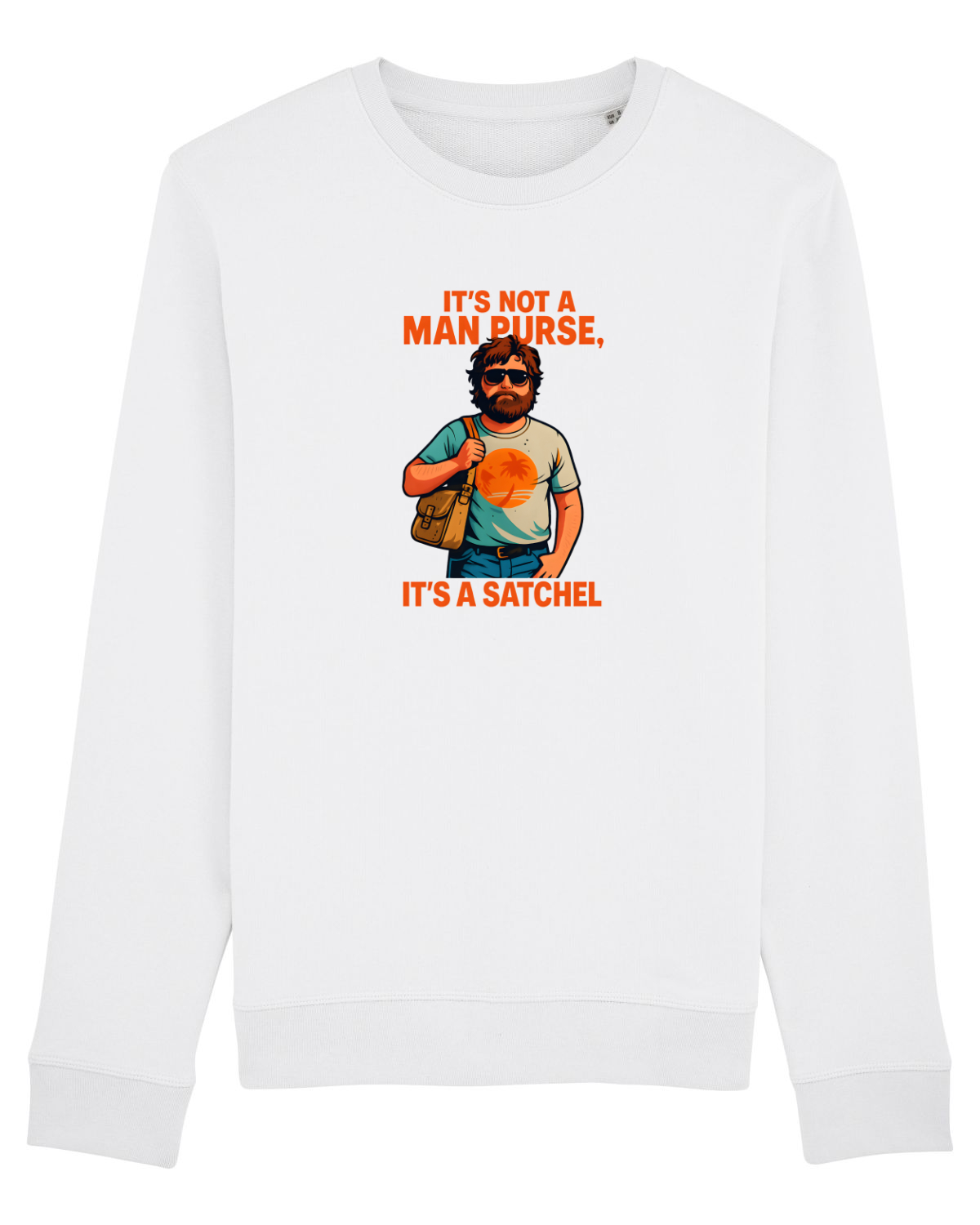 Bluză mânecă lungă Unisex Rise White