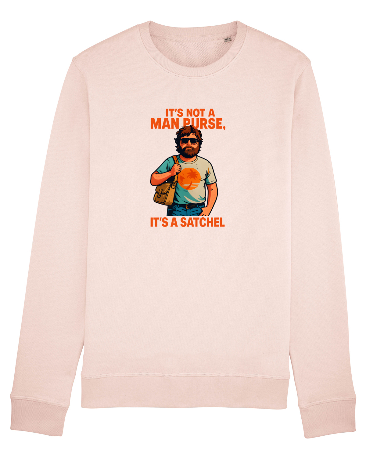 Bluză mânecă lungă Unisex Rise Candy Pink