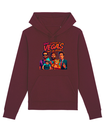 WHAT HAPPENS IN VEGAS - STAYS IN VEGAS Burgundy