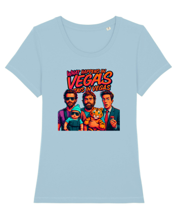 WHAT HAPPENS IN VEGAS - STAYS IN VEGAS Sky Blue
