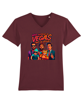 WHAT HAPPENS IN VEGAS - STAYS IN VEGAS Burgundy