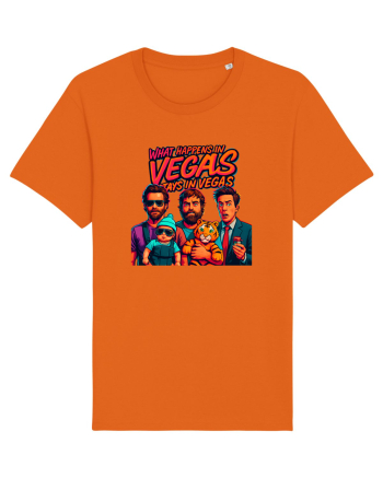 WHAT HAPPENS IN VEGAS - STAYS IN VEGAS Bright Orange