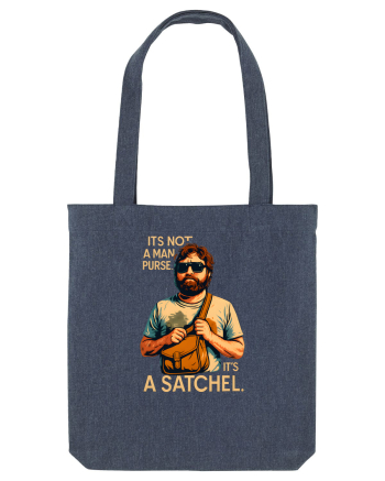 IT`S NOT A MAN PURSE, IT`S  A SATCHEL 2 Midnight Blue