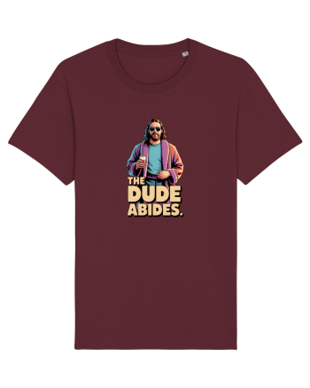 THE DUDE ABIDES Burgundy